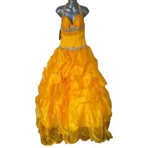 Disney x Alfred Angelo Formal Dress Belle of the Ball Prom Quincenara Size 10